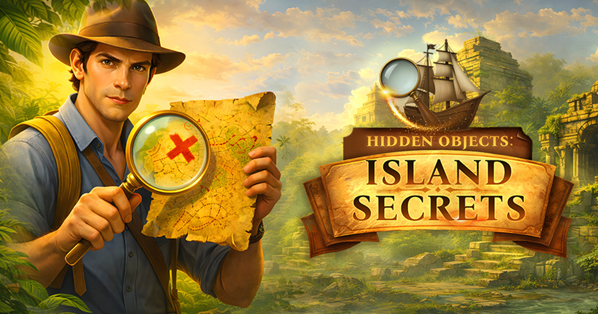 Hidden Objects: Island Secrets Cover