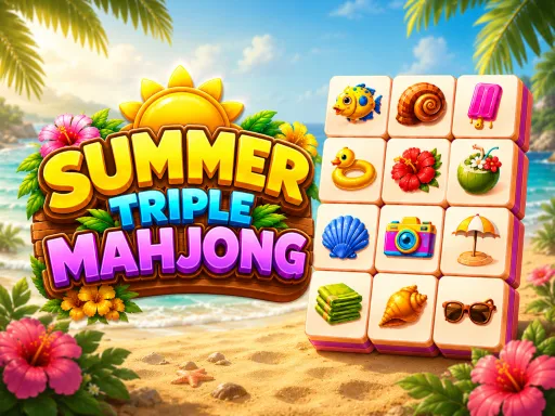 Summer Triple Mahjong Cover