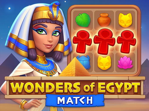 Wonders of Egypt Match Cover
